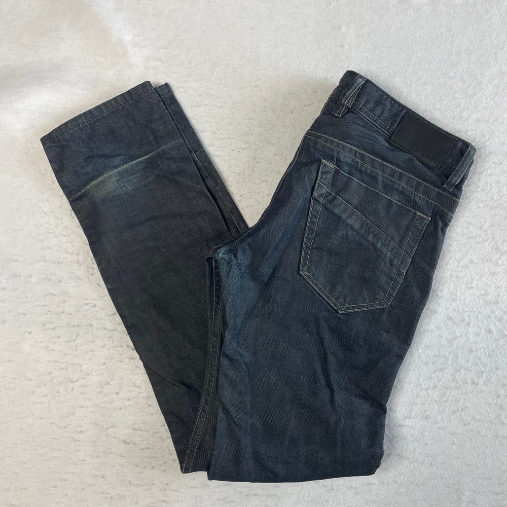 Diesel Bhetto Jeans Mens W28 L32 Dark Blue Slim Straight Regular Wash 0088Z